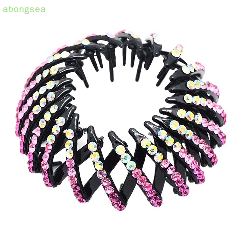 Kẹp Tóc Càng Cua Đính Đá Pha Lê Thời Trang Cho Nữ