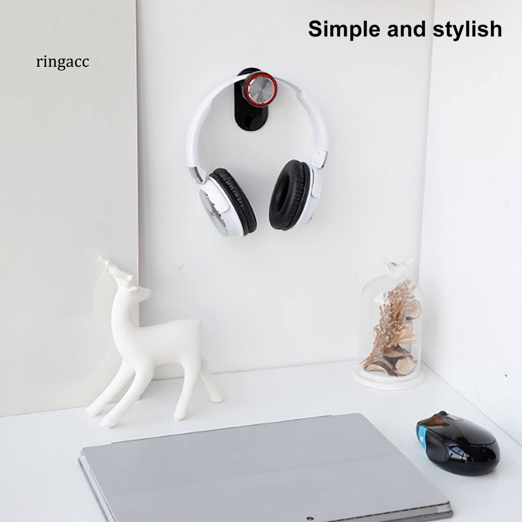 Rga Giá Đỡ Tai Nghe Bằng ABS Có Thể Thu Gọn Kích Thước Nhỏ Dễ Lắp Đặt Tiện Dụng