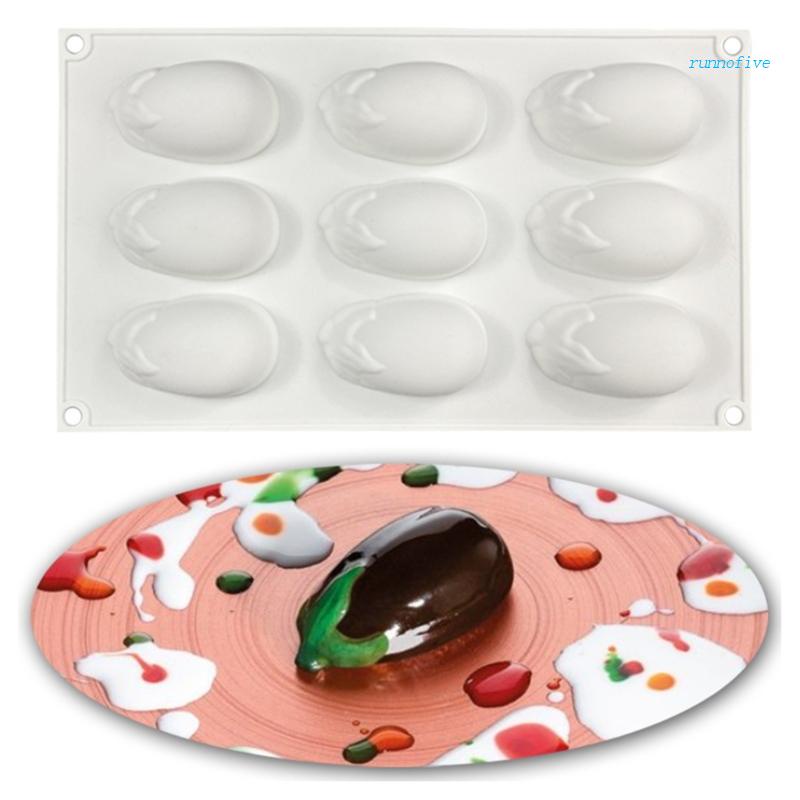 Khuôn Silicone Tạo Hình Làm Bánh Kẹo Hình Hạt Đậu Xanh