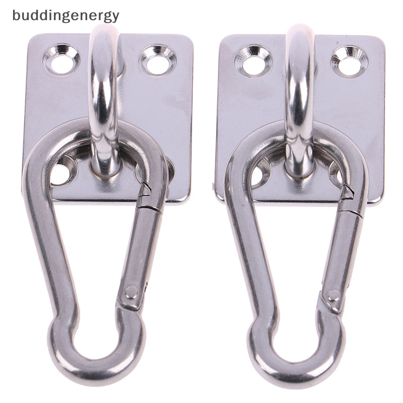 Set 2 Móc Treo Võng Hình Chữ U Bằng Thép Không Gỉ Gắn Tường Tiện Dụng