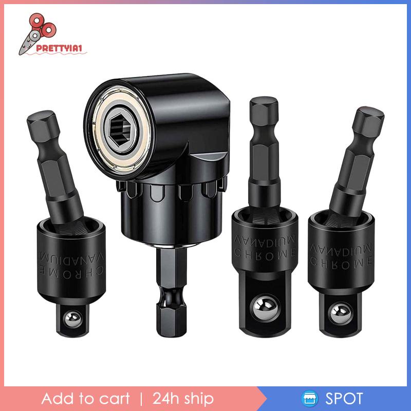 [Prettyia1] Bộ 3 Ổ Cắm Xoay 360 Độ Dùng Sửa Chữa Xe Hơi