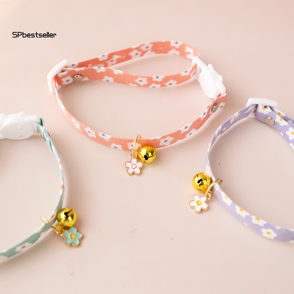 Vòng Cổ Mềm Mại Chống Khóa Có Chuông Dành Cho Thú Cưng