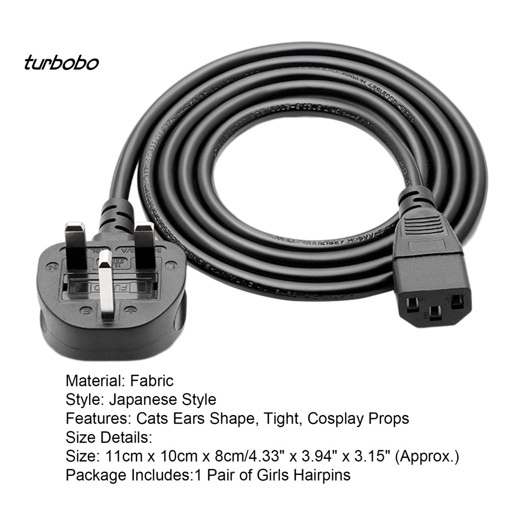 Dây Cáp Nguồn 3PIN UK Plug Chất Lượng Cao