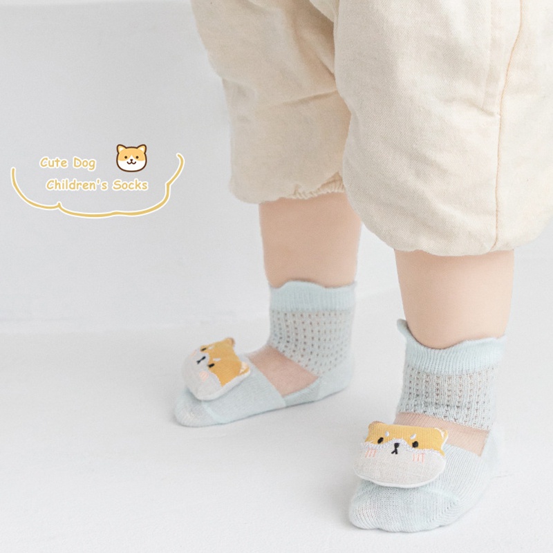 Vớ Siêu Mỏng In Họa Tiết Thú Hoạt Hình / Gấu / Thỏ Dễ Thương Thời Trang Mùa Hè Cho Bé Từ 0 -