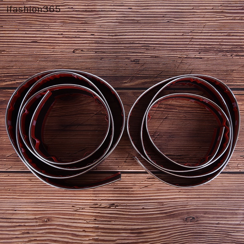 1 Dải Viền Trang Trí Cửa Xe Hơi Bằng Crom Màu Bạc Thời Trang ifashion365