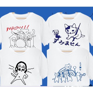 GIÁ XƯỞNG Áo thun mèo dễ thương vui nhộn funny tee cat kitten kitty cổ tròn MẪU ĐỘC