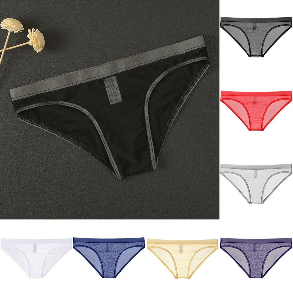 Quần Lót Lưới Thoáng Khí Gợi Cảm Cho Nam