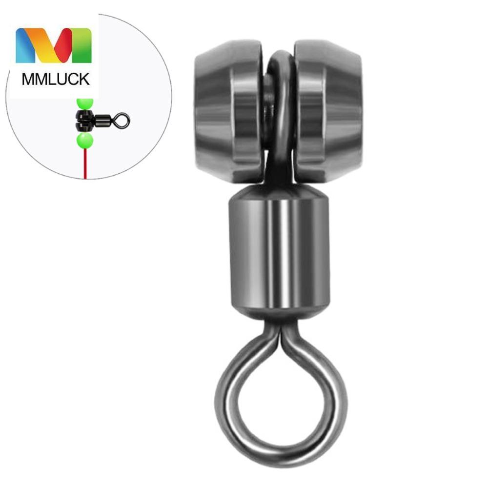 Móc Câu Cá Xoay 360 Độ 3 Chiều MMLUCK° Set 10 Phụ Kiện Kết Nối Móc Câu Cá Chuyên Dụng