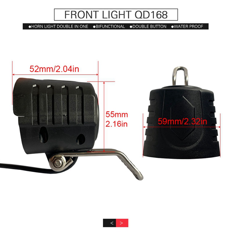 Công Tắc Đèn Đuôi Xe Cảnh Báo DK336 QD168 C-05C