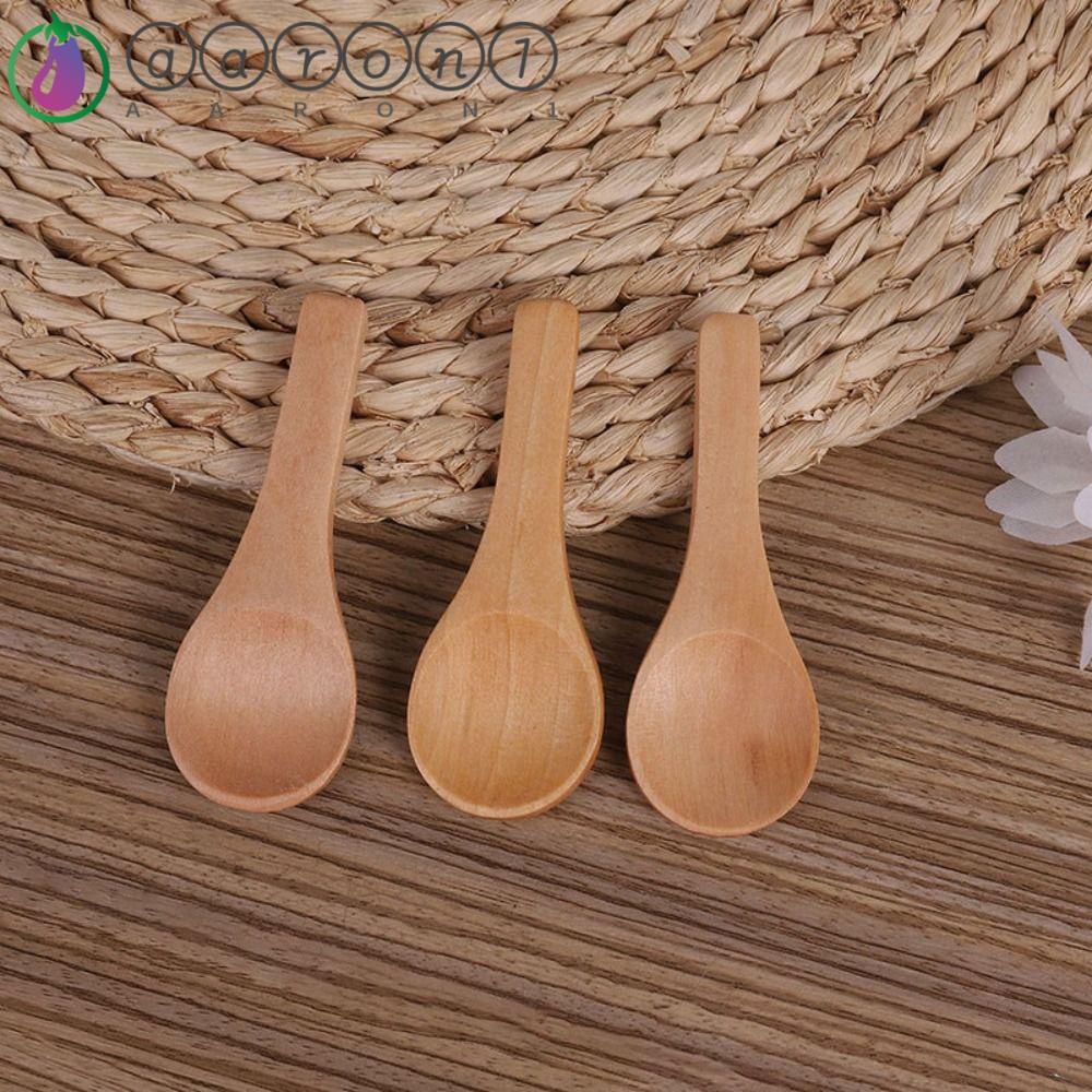 1 Muỗng Gỗ Mini Tiện Lợi Cho Nhà Bếp