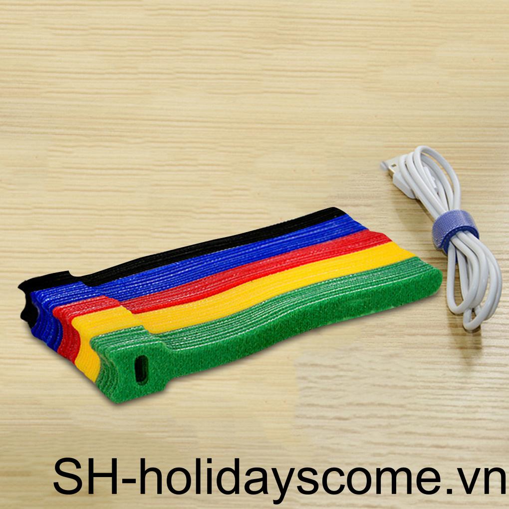 Set 50 Dây Quấn Cáp Sạc Điện Thoại Di Động Có Thể Điều Chỉnh Và Tái Sử Dụng