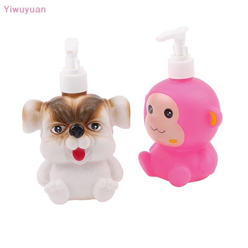 < Yiwuyuan > Bình Xịt Xà Phòng Rửa Tay / Dầu Gội Đầu Hình Động Vật Hoạt Hình Dễ Thương