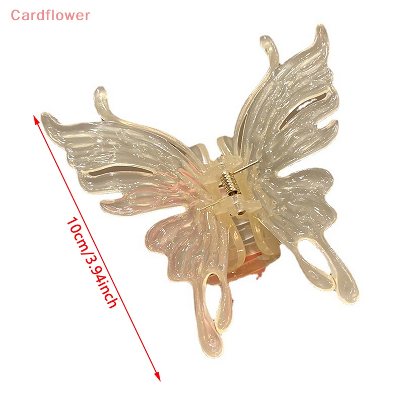 Kẹp Tóc Càng Cua Lớn Màu Thạch Thời Trang Mới Cho Nữ