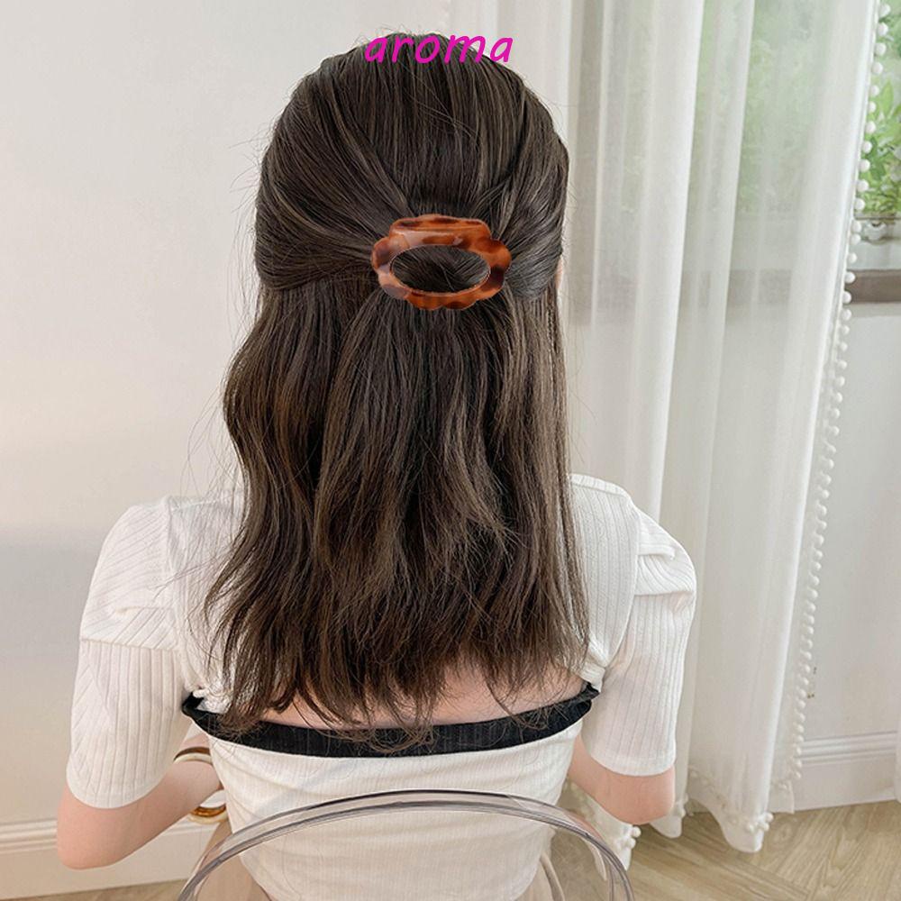 Kẹp Tóc Hình Trái Tim / Mỏ Vịt Nhỏ Xinh Thời Trang Vintage Hàn Quốc Cho Nữ