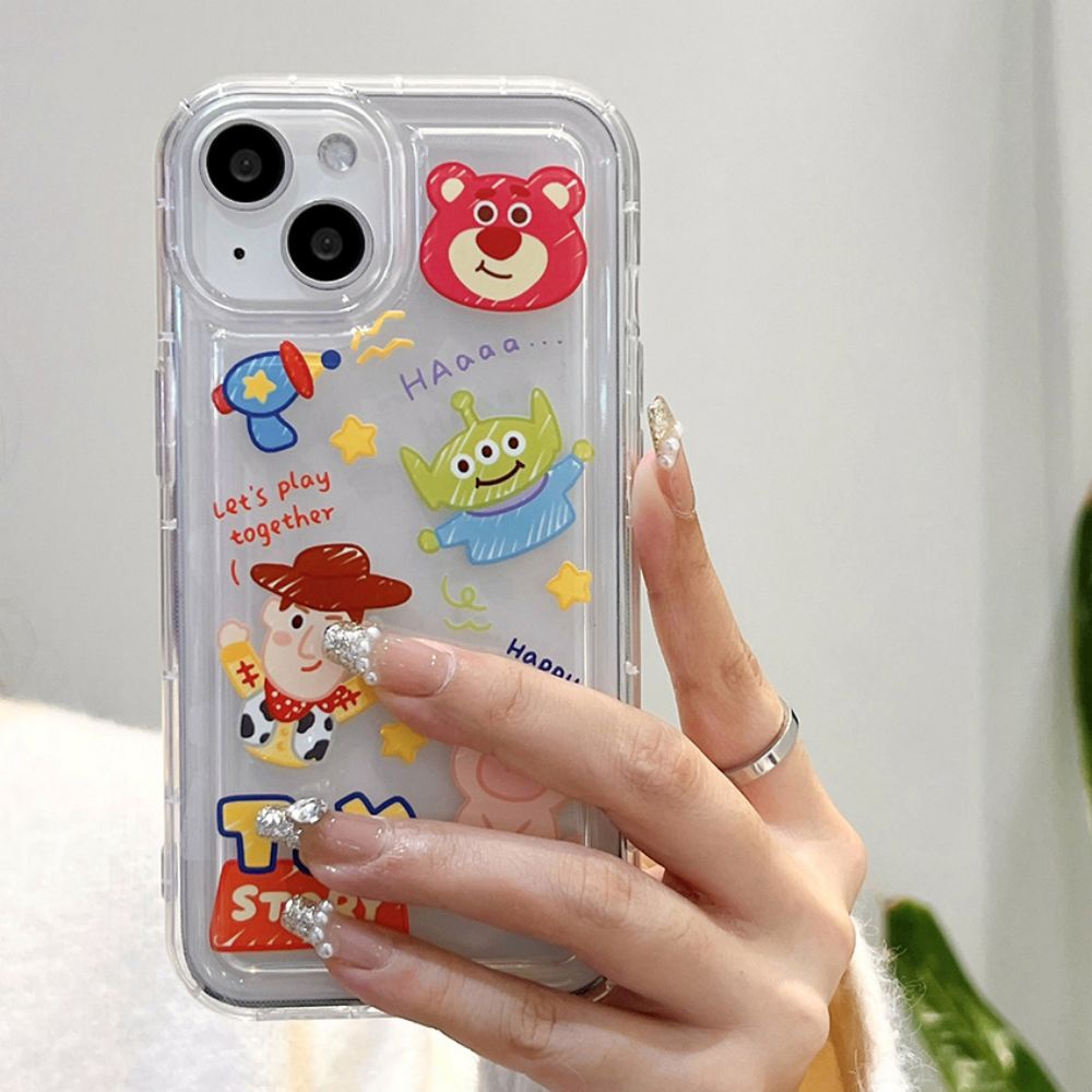 Ốp Điện Thoại Họa Tiết Toy Story Cho IPhone 14 Pro Max 13 12 11 Pro Max XS XR 7 8 6 Plus