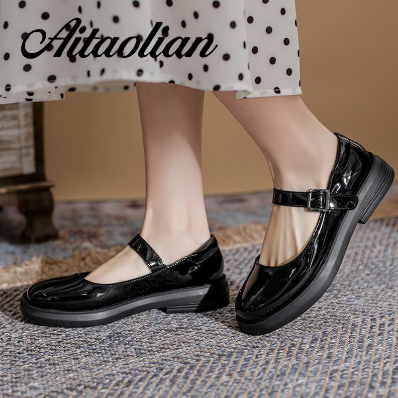 Giày Búp Bê Mũi Tròn Xinh Xắn Thời Trang Dành Cho Bé Gái