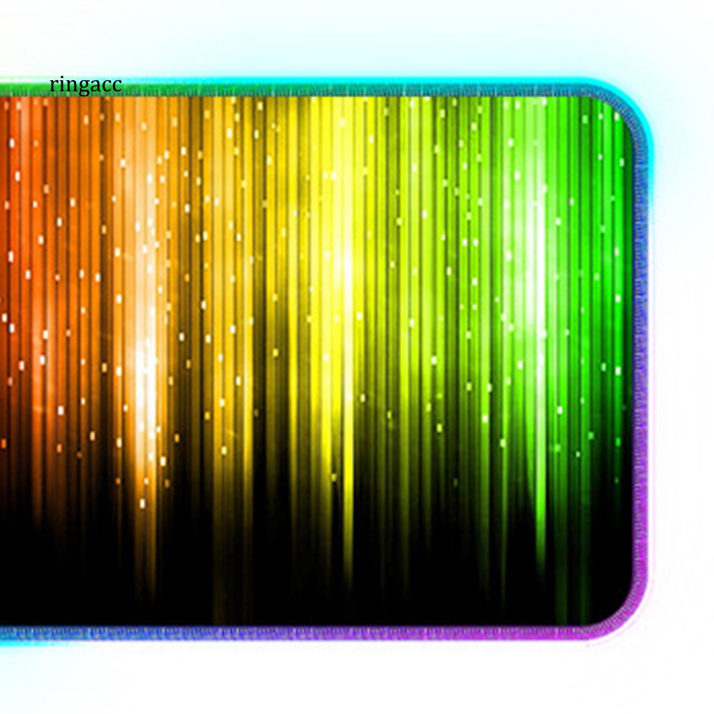 Tấm Lót Chuột RGA Có Đèn LED Hiệu Ứng RGB Nhiều Màu Sắc Dùng Để Chơi Game