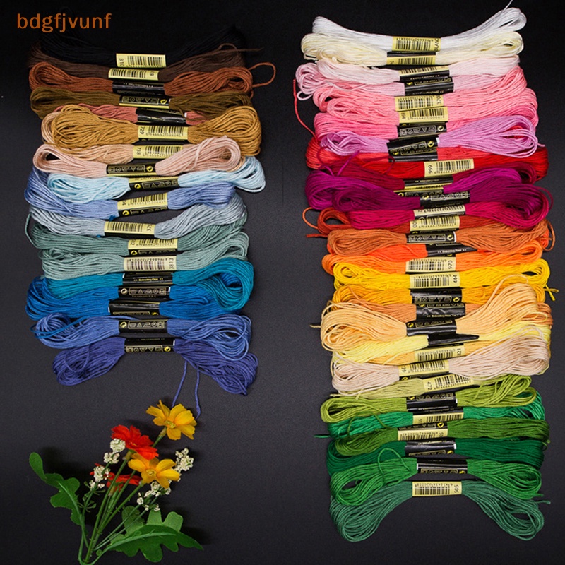 24 / 100 / 50 Cuộn Chỉ Thêu Tranh Chữ Thập