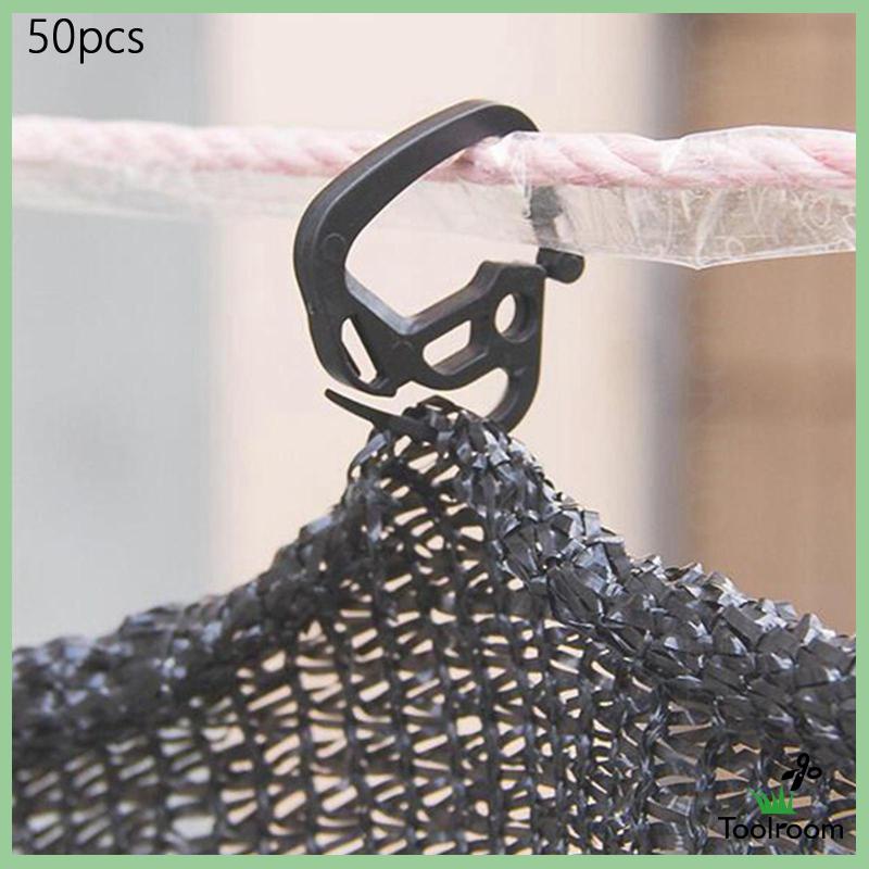 Set 50 Móc Lưới Tạo Bóng Râm Chuyên Dụng Cho Nhà Kính
