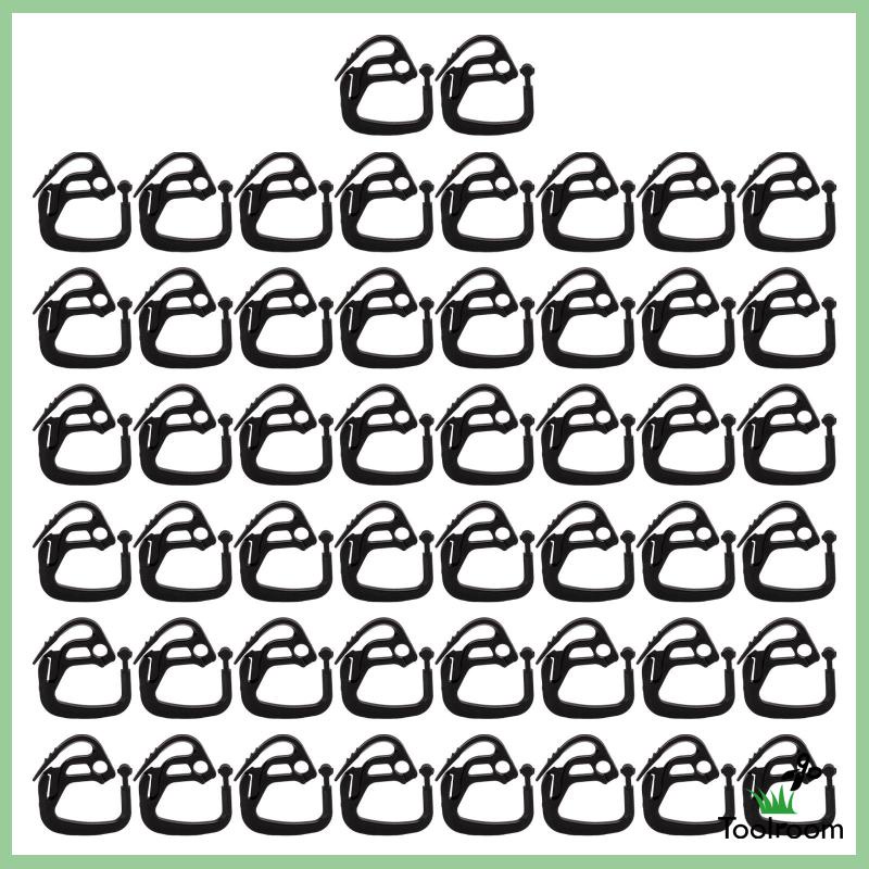 Set 50 Móc Lưới Tạo Bóng Râm Chuyên Dụng Cho Nhà Kính