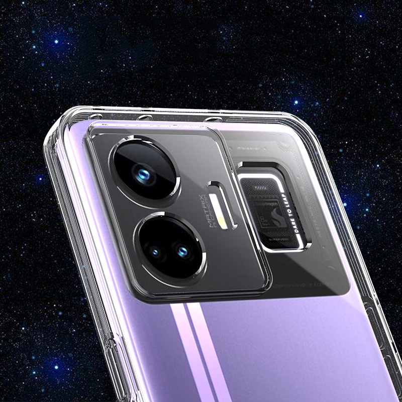 Ốp Điện Thoại Silicon Mềm Trong Suốt Chống Sốc Cho Realme 10 Pro + C55 C33 C35 GT Neo 5