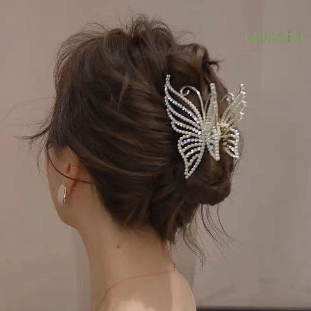 Kẹp Tóc Càng Cua Đính Đá Lấp Lánh Sang Trọng Siêu Bền