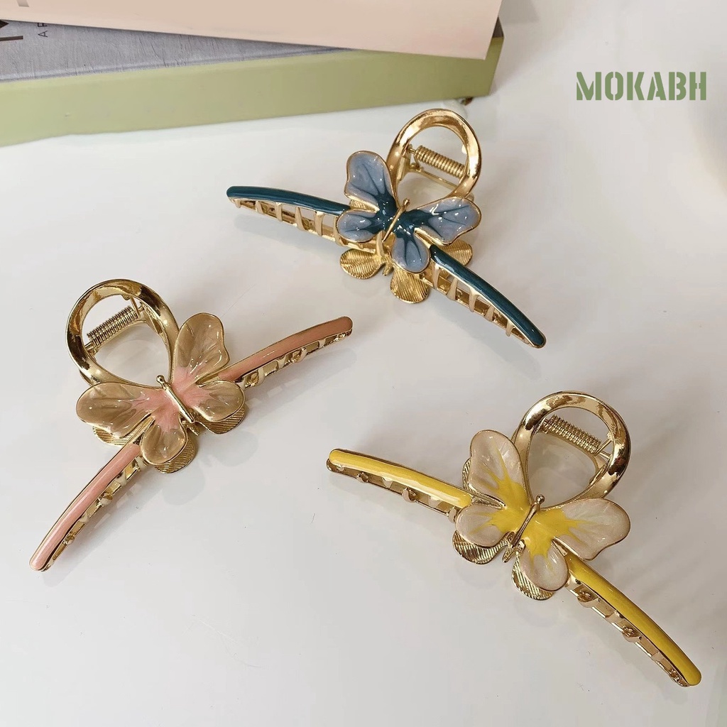 [Mok Abh] Kẹp Tóc Càng Cua Chống Trượt Chất Lượng Cao Siêu Bền