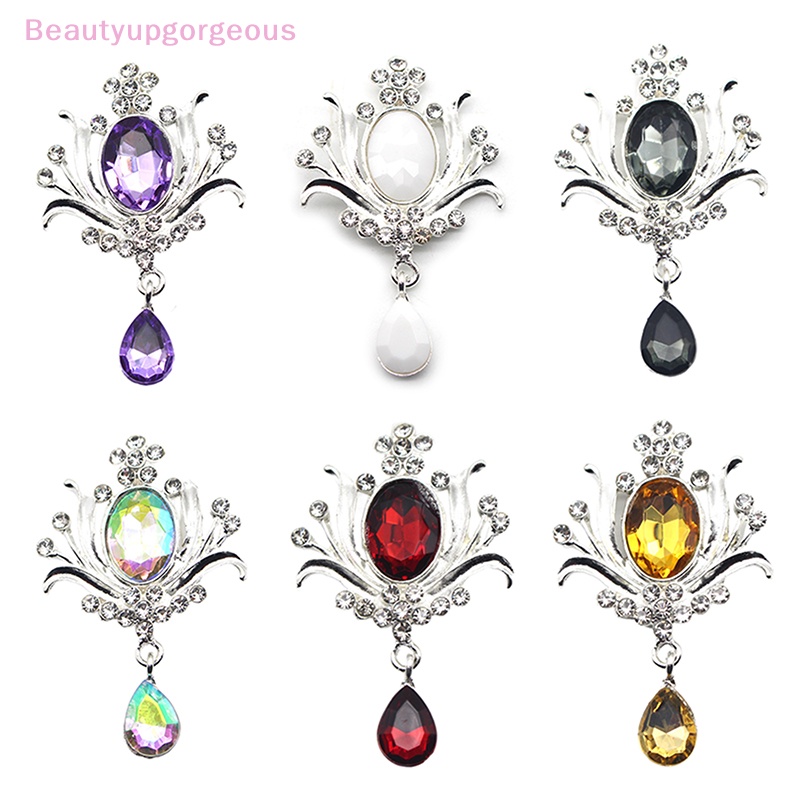 Thẻ Đính Đá Pha Lê Dùng Trang Trí Hộp Quà / Thiệp Mời Đám Cưới DIY