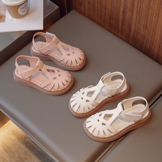  Hàng Có Sẵn Giày Sandal Công Chúa Rỗng Màu Trơn Đơn Giản Phong Cách Hàn Quốc Hợp Thời Trang Cho Bé Gái