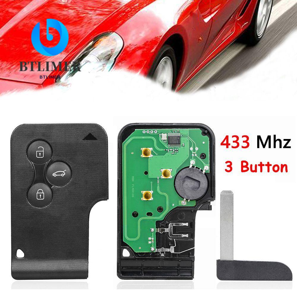 Chìa Khóa Điều Khiển Từ Xa 433MHz Cho Renault Megane 2003-2008