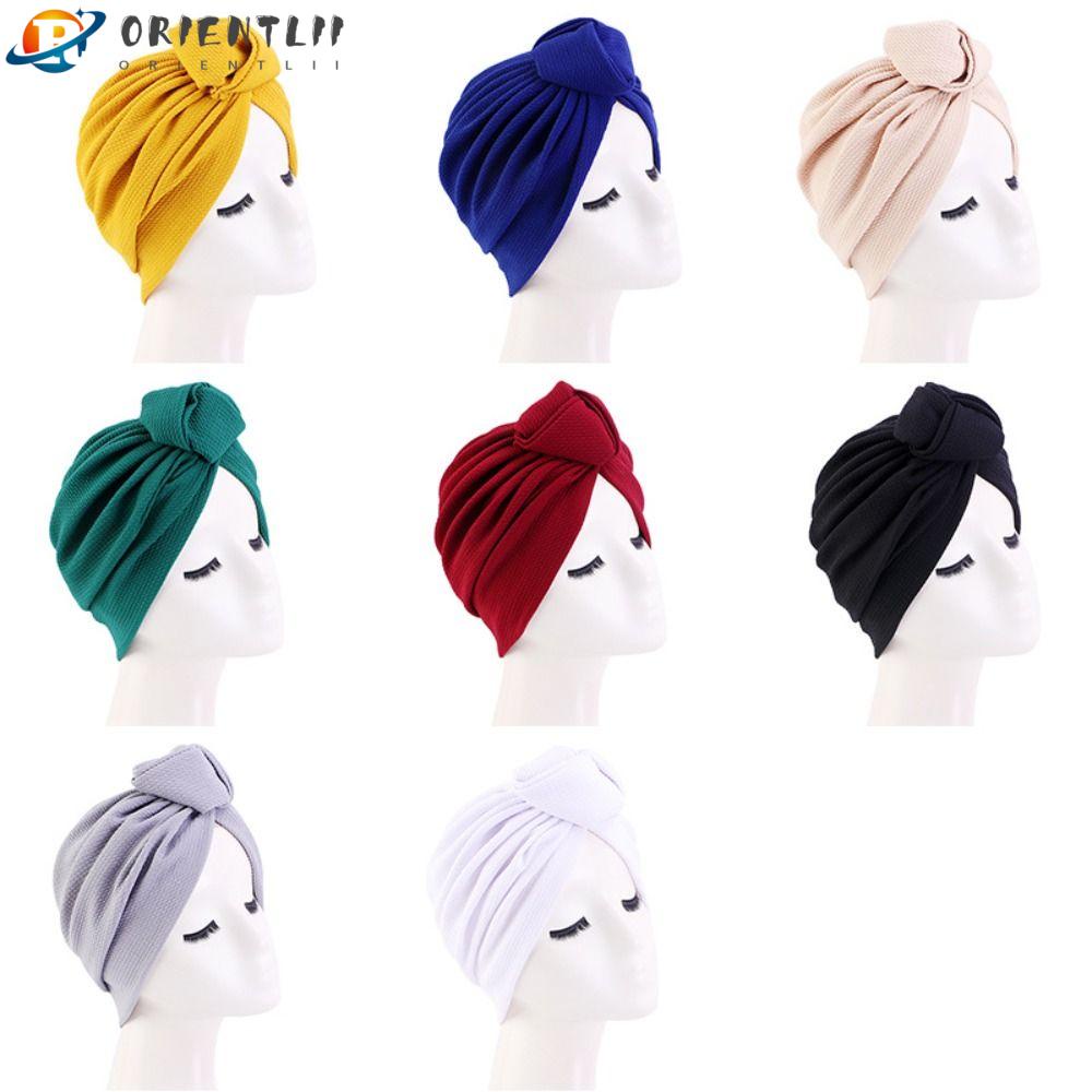 Mũ Turban Thắt Nút Phong Cách Ấn Độ Thời Trang