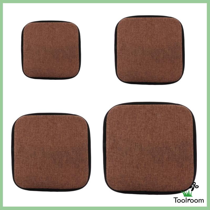 Đệm Ngồi Hình Vuông 40cm Màu Nâu Dành Cho Văn Phòng