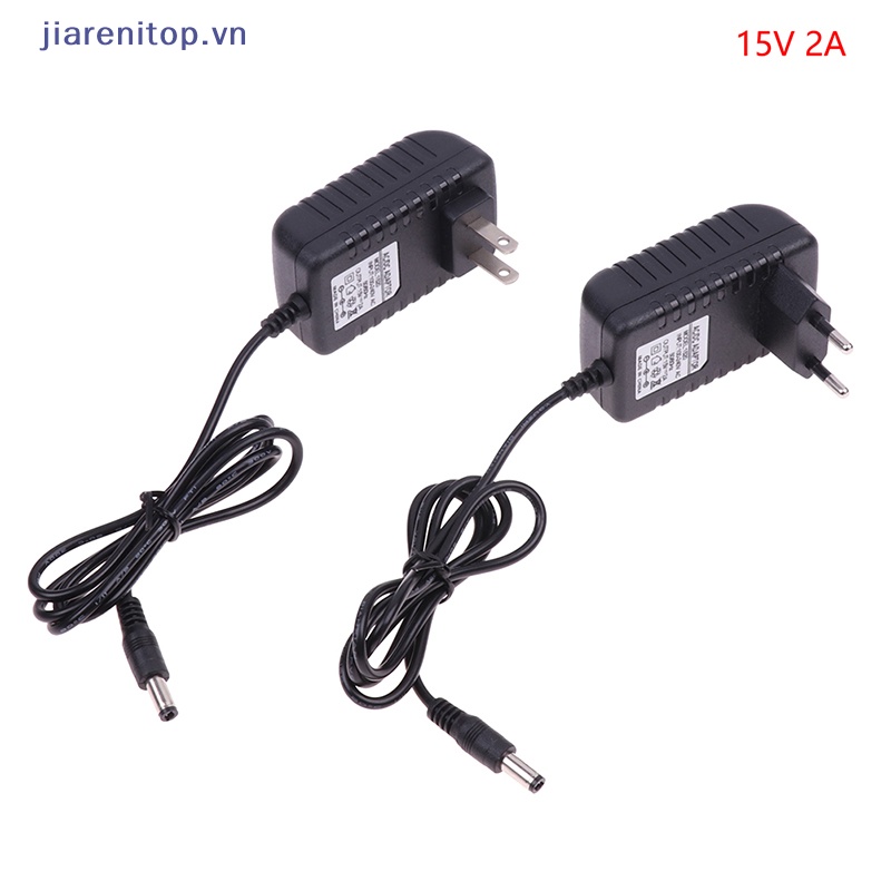 Dây Nguồn 15V2A AC 100V-240V DC 15V 2A 2000mA 5.5mm x 2.1-2.5mm Chất Lượng Cao