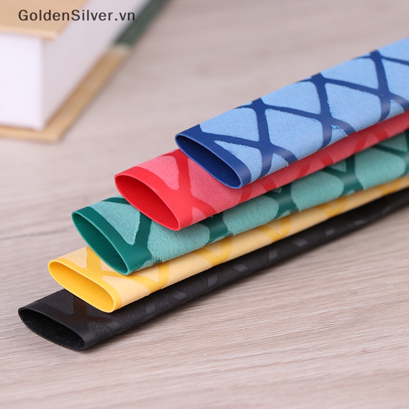 Vỏ Bọc Tay Cầm Cần Câu Cá Co Nhiệt Chống Trượt Chống Nước Màu Vàng Bạc Dài 1m