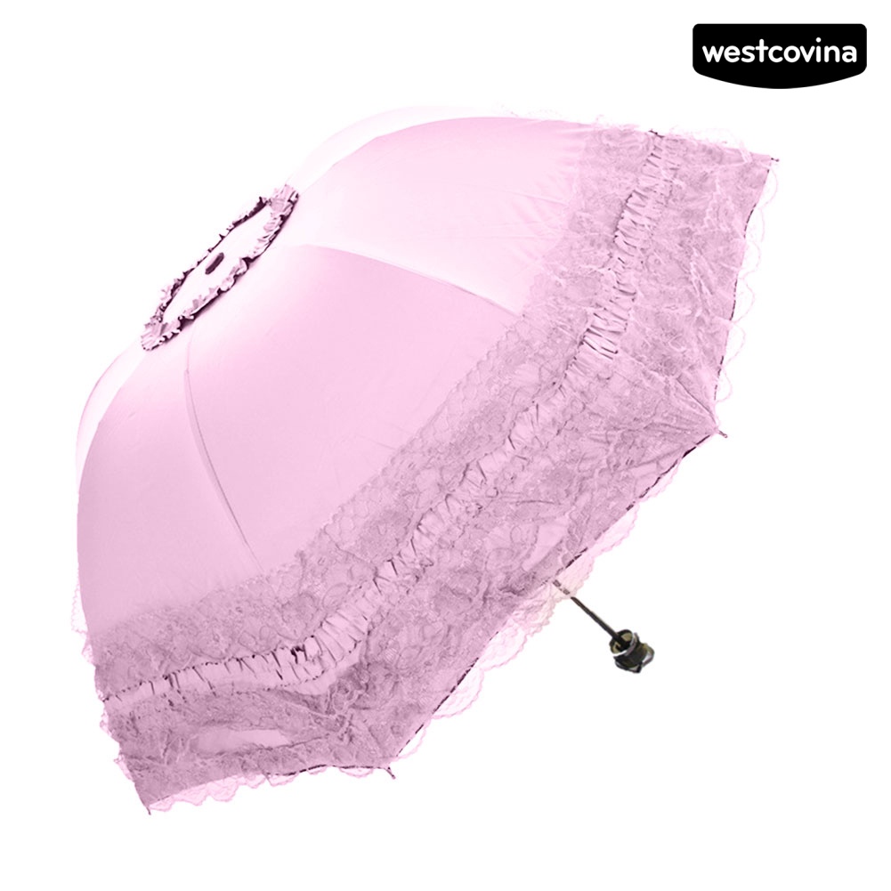 [COD]☁Dù Che Nắng Chống Tia UV Trọng Lượng Nhẹ Phối Ren Xinh Xắn Cho Nữ