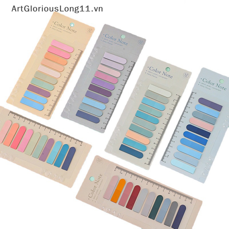 Artgloriouslong 200 Tờ Giấy Dán Ghi Chú Đánh Dấu Trang Sách Hình Lá Cờ