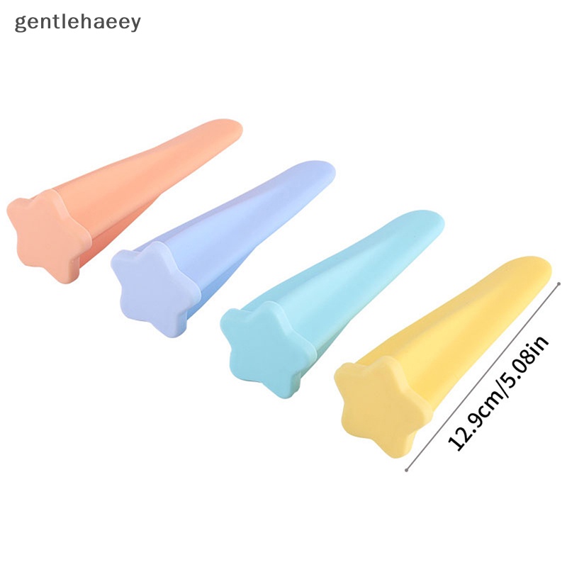 Bộ 4 Khuôn Silicone Làm Kem Que Tiện Dụng