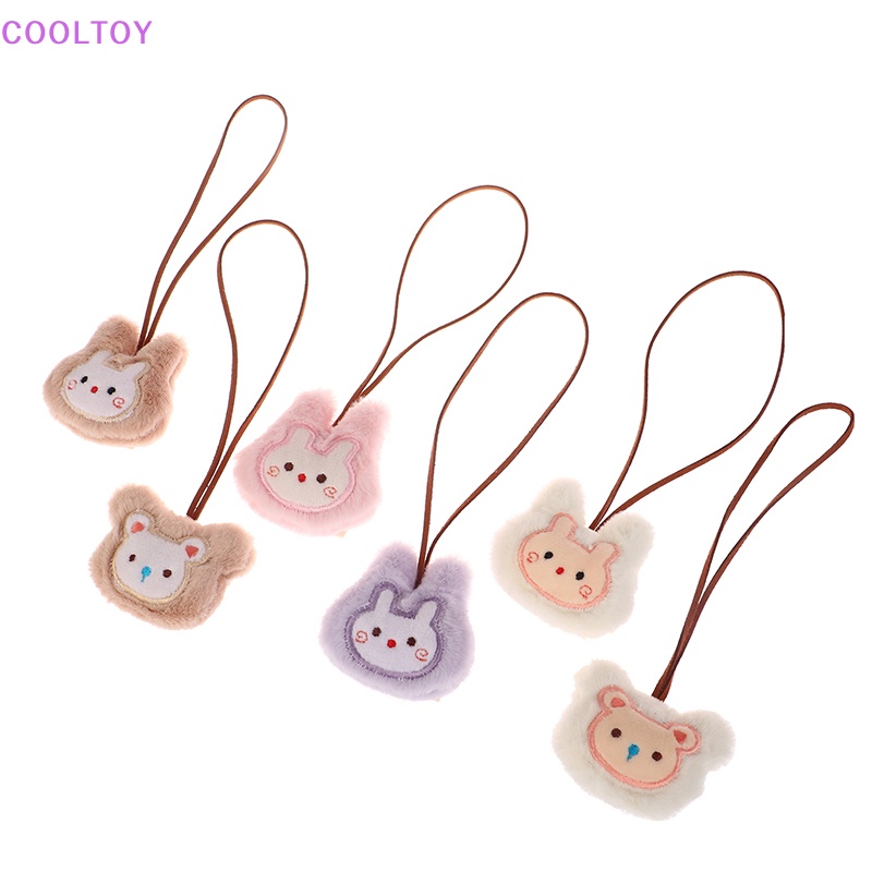 Móc Khóa Thỏ Nhồi Bông Nhỏ Nhắn Dễ Thương Thời Trang