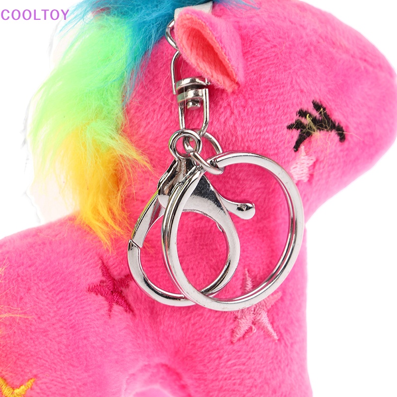 Móc Khóa Kỳ Lân Nhồi Bông Mini Mềm Mại Dành Cho Bé Gái