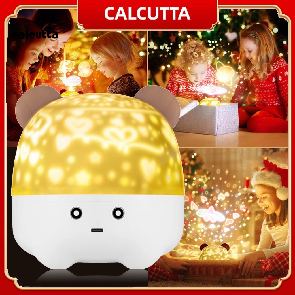 Đèn Ngủ Để Bàn 4 Hiệu Ứng Ánh Sáng Trang Trí Nhà Cửa