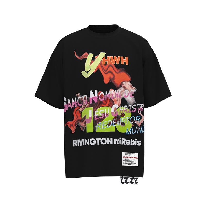 Áo Thun Cotton Tay Ngắn RRR123 Plus Size Unisex