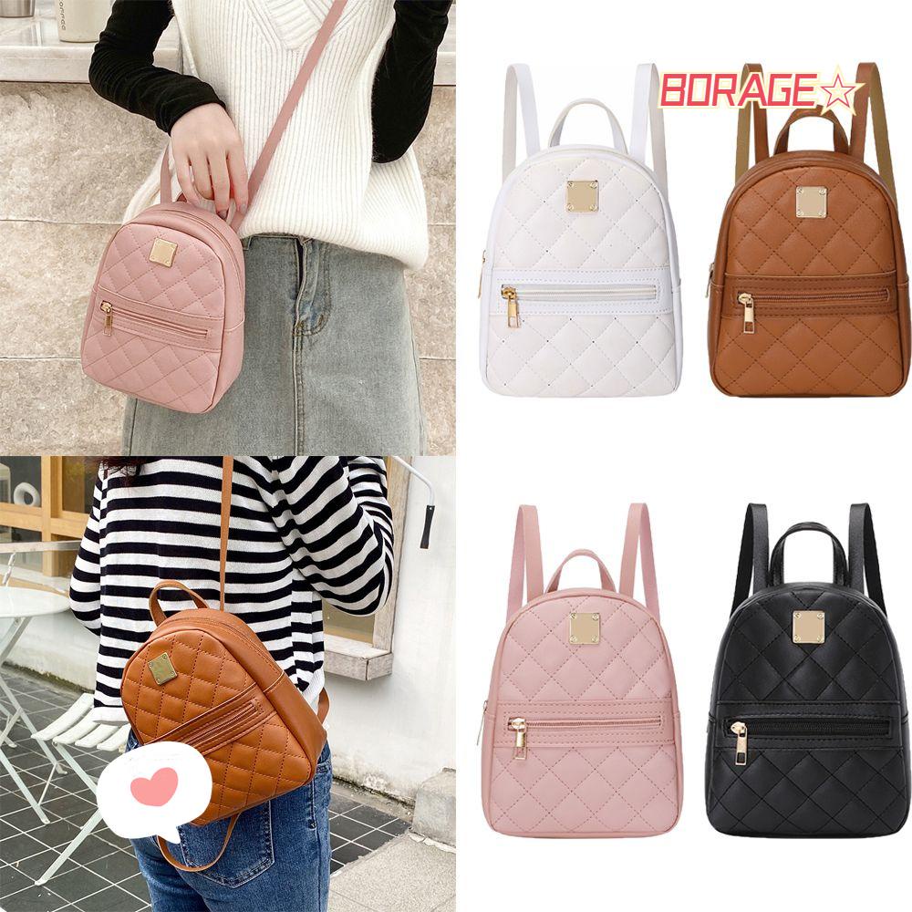 Ba Lô Mini Thêu Họa Tiết Đa Năng Thời Trang Cho Nữ