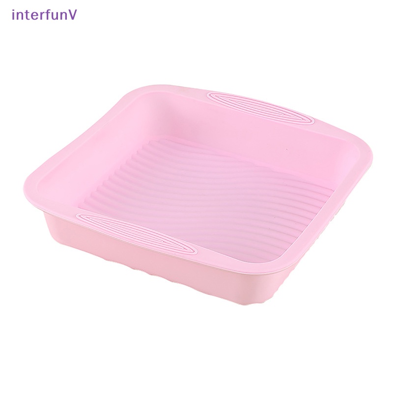 1 Chảo Vuông 24CM Nướng Bánh Mì Bằng Silicone