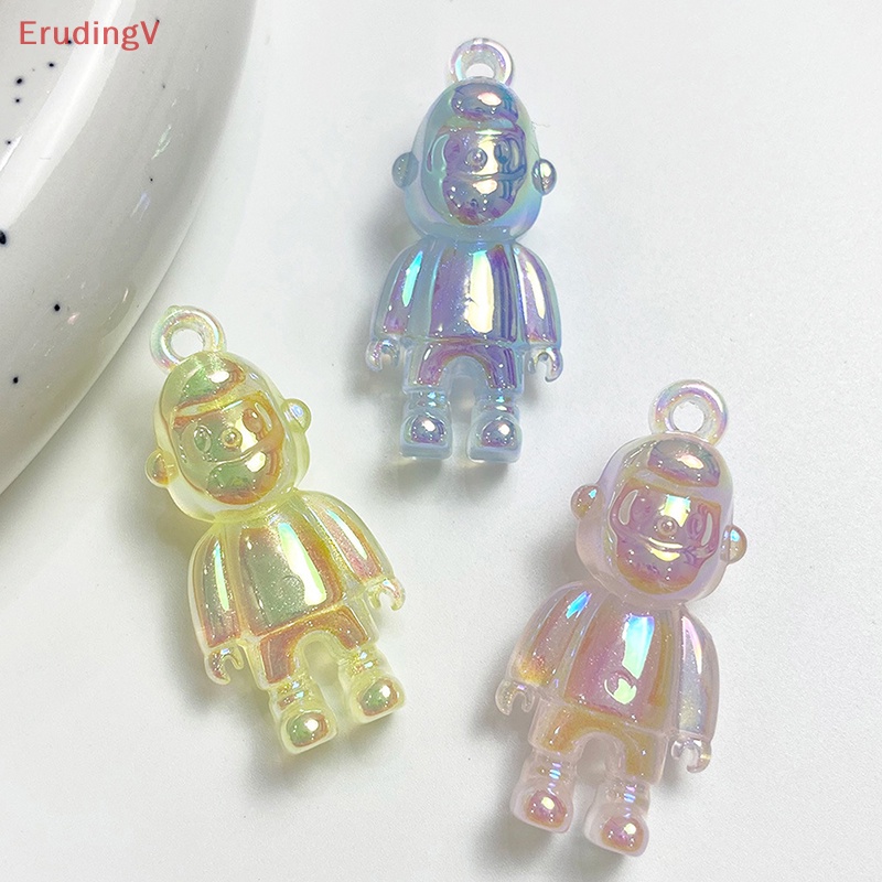 Set 5 Mặt Dây Chuyền Resin Dễ Thương Dùng Làm Đồ Trang Sức DIY