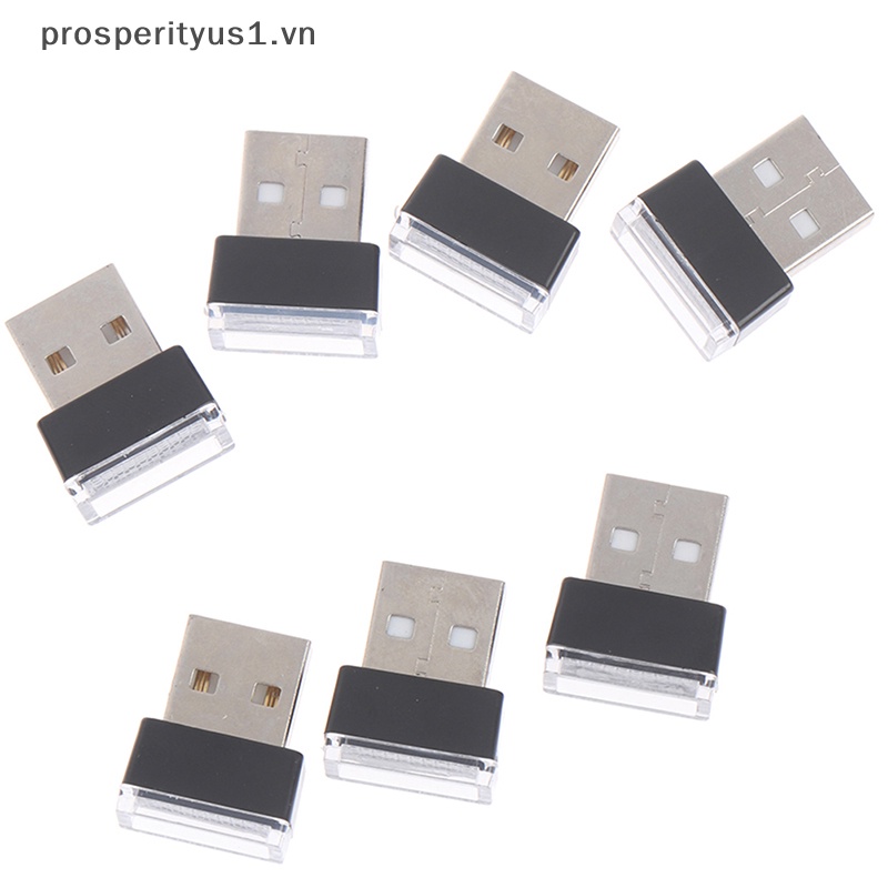 1 Đèn LED USB Mini Nhiều Màu Linh Hoạt Chuyên Nghiệp Cho Xe Hơi