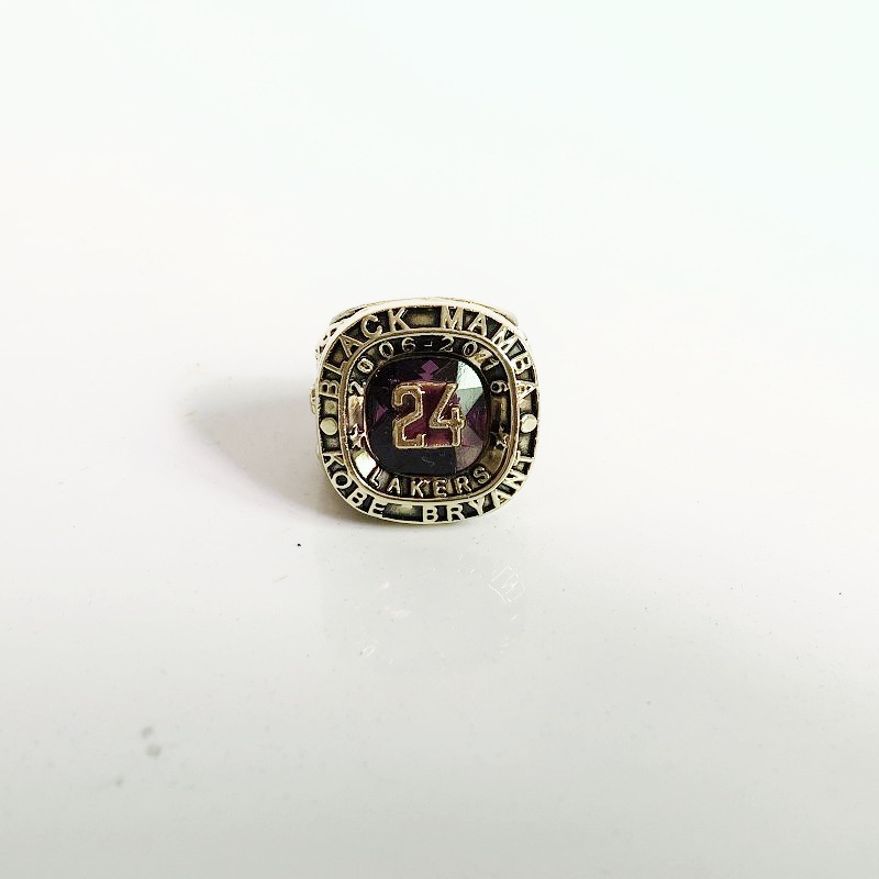 Nhẫn Thời Trang In Chữ Lakers NBA Cá Tính