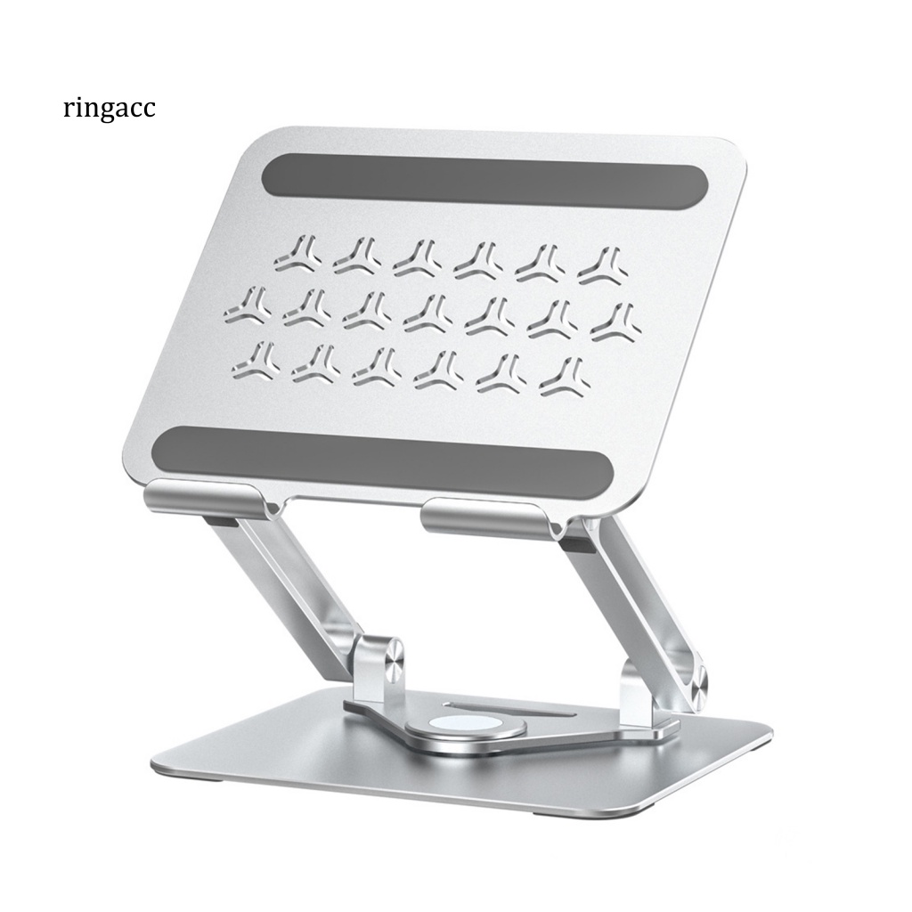 Giá Đỡ Máy Tính Bảng Bằng Hợp Kim Nhôm Có Thể Điều Chỉnh Xoay 360 Độ Tiện Dụng