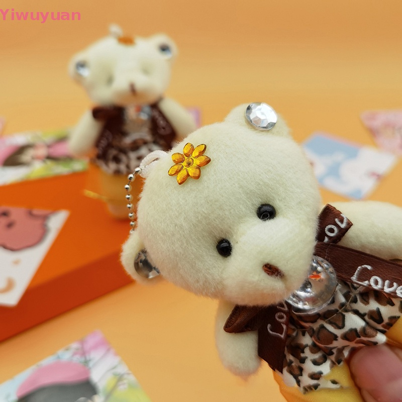 < Yiwuyuan > Búp Bê Gấu Bông Cặp Đôi Hoạt Hình Nghệ Thuật Mẫu Mới