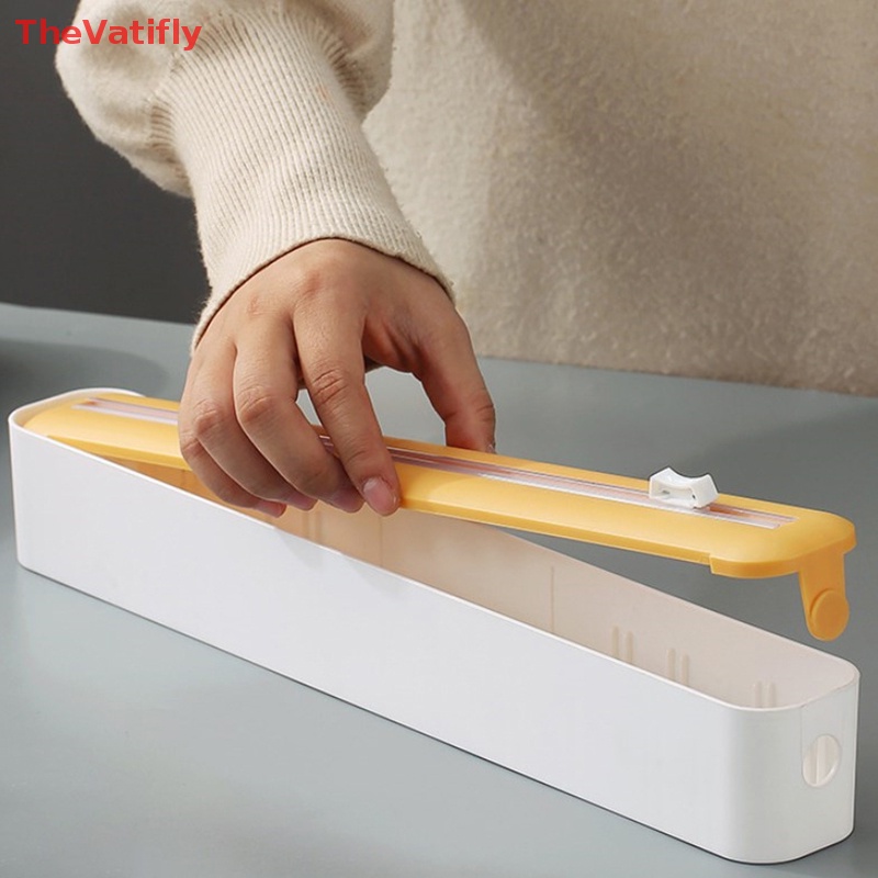 Hộp Đựng Màng Bọc Thực Phẩm Từ Tính Kèm Đồ Cắt Phim