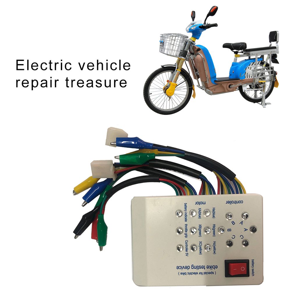 1Pc 24V/36V/48V/60V/72V Electro Car E-Bike Scooter Brushless Motor Controller Tester Electronic Module High Performance [Q/6]
